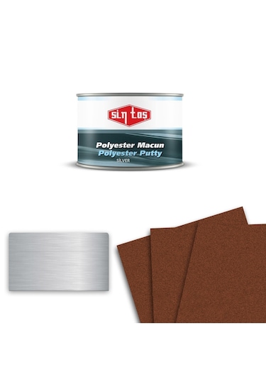 Sintaş Polyester Çelik Macun 500 Gr Set