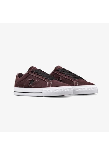 Converse One Star Pro Unisex Kahverengi Süet Günlük Sneaker A10575c Kahverengi