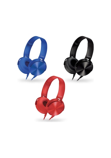 Piranha 2103 Mikrofonlu Kulak Üstü Kulaklık