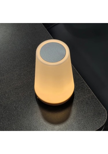 Honeybeeshop Beyaz Basit Yeni Gece Lambasi 13 Renk Rgb Dokunmatik Uzaktan Kumandali Sarj Edilebilir Led Isik Yatak Odasi Oturma Odasi Bebek Odasi Icin Beyaz