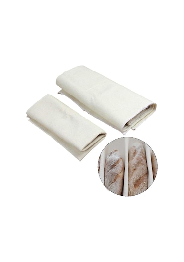 Ekmek Bezi Fırıncı Keten Pişirme Kalıpları Hamur Mayalama 36 45cm Diğer