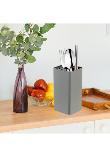 Suntek Magideal Mutfak Düzenleyici Tutucu Depolama Gümüş Kutusu Gri