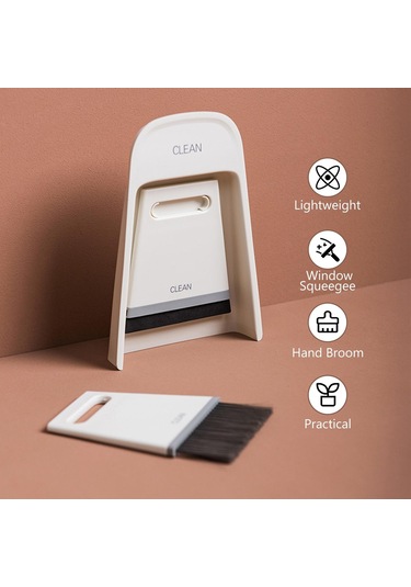 Yumuşak Kıllar Fırça Pencere Çekçek Mini El Süpürgesi Hafif Temiz Fırça