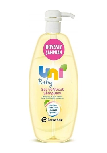 Uni Baby Saç ve Vücut Şampuanı 500 ML