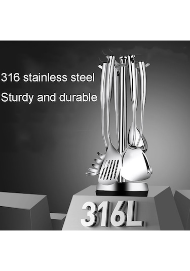 Ganzhoushop Stil: Spatula Spatula Sones Pişirme Paslanmaz Çelik Mutfak Eşyaları Kacheeg Ev Aletleri, Sz Diğer