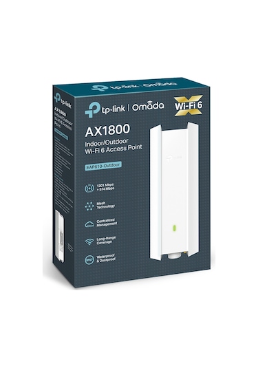 TP-Link EAP610-Outdoor AX1800 WiFi 6 Dış Ortam Kablosuz Access Point