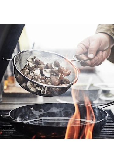 22 Cm Paslanmaz Çelik Tel Süzgeç