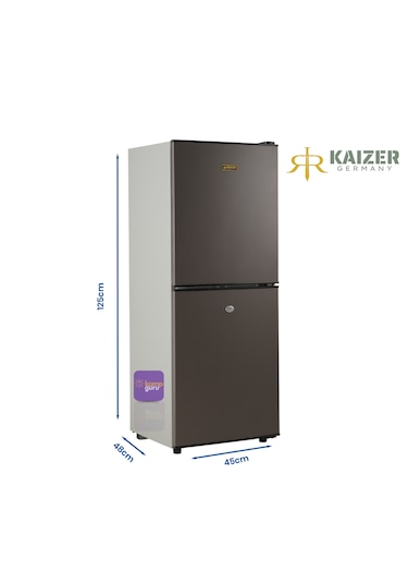 Kaizer Germany 140 Buzdolabı Alttan Buzluk - Antrasit 12 Volt / 24 Volt