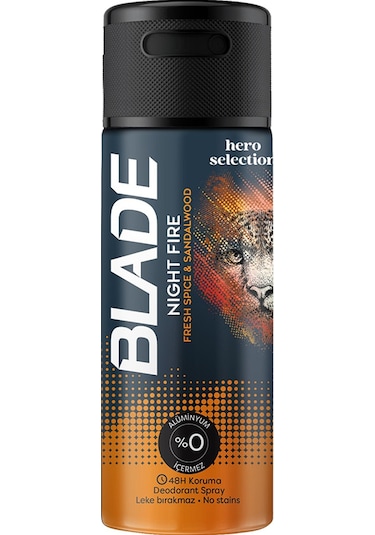 Blade Night Fire Erkek Sprey Deodorant 150 ML