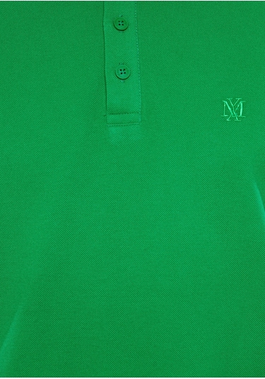 Mavi - Yeşil Polo Tişört 064946-71754 Yeşil