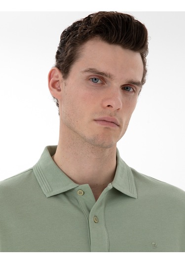 Pierre Cardin Erkek Çağla Tişört Basic 50302561-vr016 Çağla