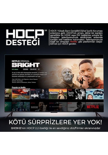 Bix BX09HB Type-C To 2 USB HDMI SD TF Kart Okuyucu Çoklayıcı Hub