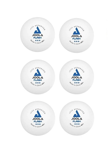 Flash 40+ Whıte 6 - Ittf Onaylı - Kutusuz - En Ekonomik Fiyat