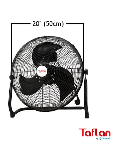 Taflan - Kaşkar Tx-20-f Ff500a Sanayi Tipi 130w Yer Vantilatörü