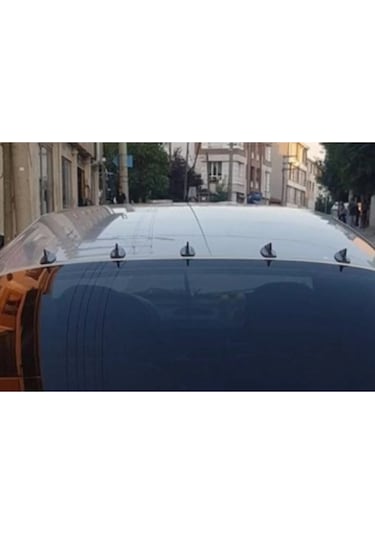 Fiat Fiorino Uyumlu Balık Sırtı Mini Süs Anten Siyah 5'li Fs