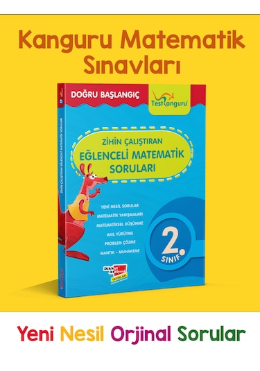 2. Sınıf Zihin Çalıştıran Eğlenceli Kanguru Matematik Soruları