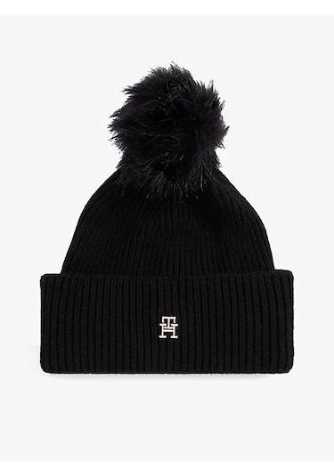 Tommy Hilfiger Tommy Hılfıger Kadın Bere Aw0aw16848-bds Siyah