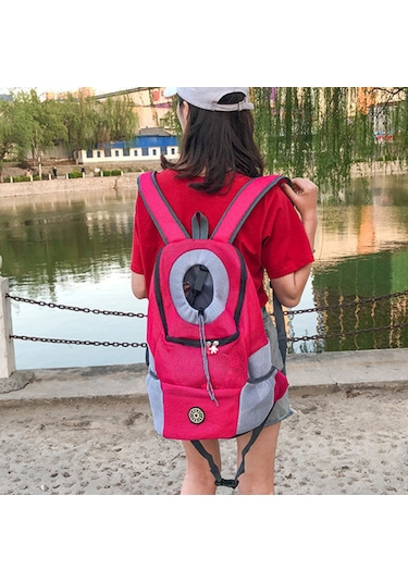 Geeksen Evcil Hayvan Sırt Çantası Taşınabilir Seyahat Çantası Ön Göğüs Çantası Taşınabil