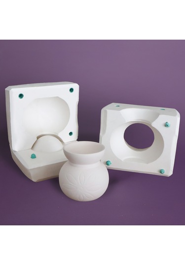 Flora Mumluk Alçı Kalıbı Flora Mumluk Sanatsal Seri