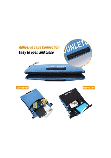 Junletu Erkekler Ve Kadınlar Için Seyahat Boyun Kılıfı Boyun Mor