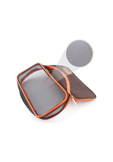 Mufunye Dışarıda Mutfak Gereçlerini Sulardan Koruyan Taşınabilir Organize Edici Çanta - Bej Büyük Boy Çok Renkli