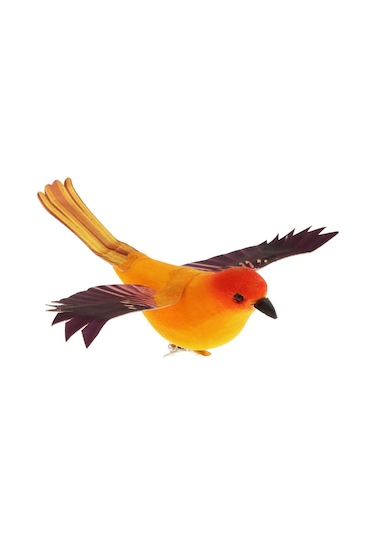 Suntek Yayılan Kanatlar Yapay Tüy Köpük Kuş Ev Büyük