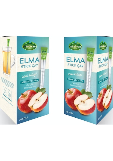 Mindivan Elma Stick Bitki Çayı 20'li