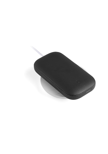 Lexon Powersound Deri Kablosuz Şarj Cihazı ve Bluetooth Hoparlör