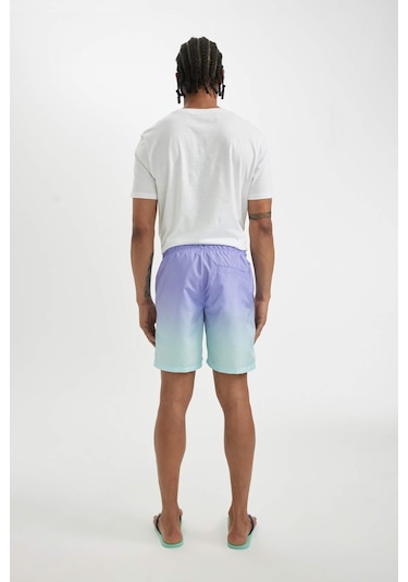 Defacto Regular Fit Degrade Baskılı File Astarlı Diz Üstü Deniz Şortu Z6873AZ24HSPR262 Defacto Regular Fit Degrade Baskılı File Astarlı Diz Üstü Deniz Şortu Z6873AZ24HSPR262