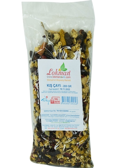 Lokman Bitkisel Karışık Osmanlı Çayı Kış Çayı 200 G