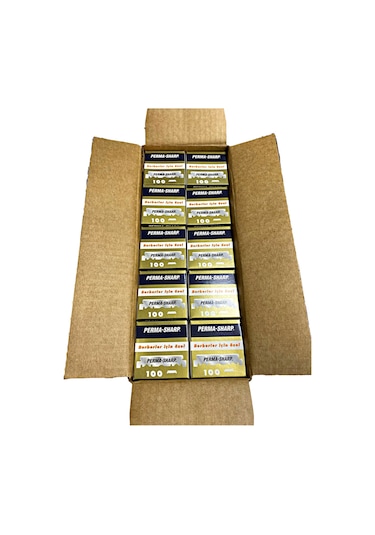 Perma Sharp Berber Yarım Tıraş Jileti 50 x 100'lü