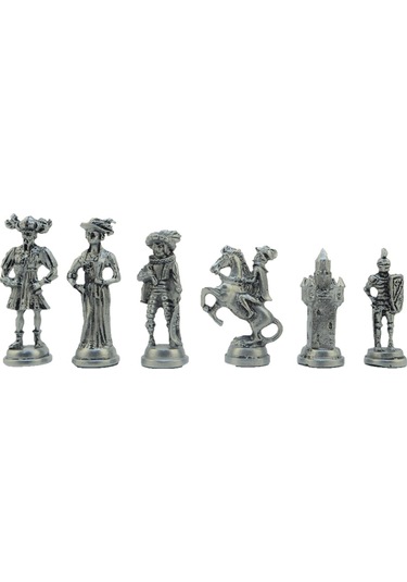 Satranç Taşı İsteyene Gifthome Battal Metal Antik İs