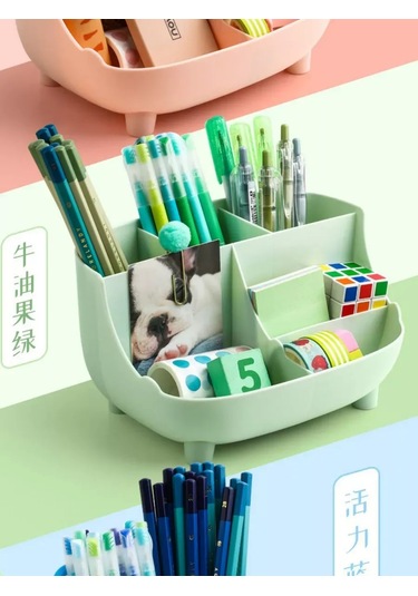 Magifta Kağıt Gereçleri Organizatörü, Küçük Eşyaları Saklamak İçin 293148771 Yeşil