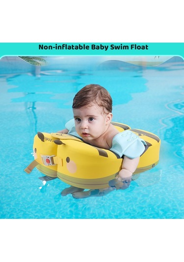 Mambobaby Bebek Yüzmek Şamandıra Olmayan Şişme Su Geçirmez Mt3572 Sarı