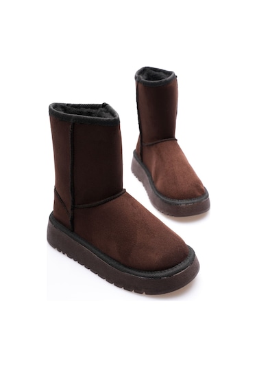 Anisa Kadın Acı Kahve Kışlık Kürklü Bot Muhtelif