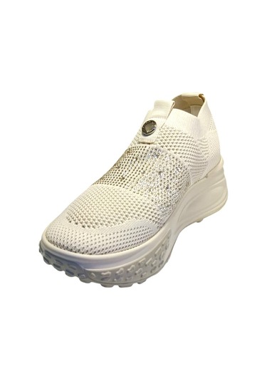 Guja 25y305-4 Kadın Taşlı Sneaker Ayakkabı Bej Bej