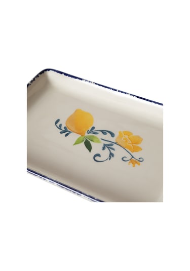 Mudo Home Limon Sunum Tabağı 27x17cm Çok Renkli