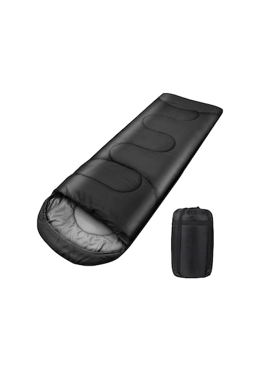 -10 Derece Su Geçirmez Kamp Gezi Uyku Tulumu 210x70 Cm Çok Renkli