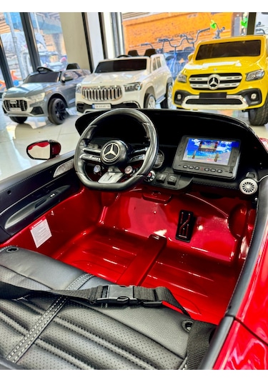 Oyuncak Sepetim Orijinal Mercedes Sl63 24 Volt Akülü Araba Tabletli Siyah