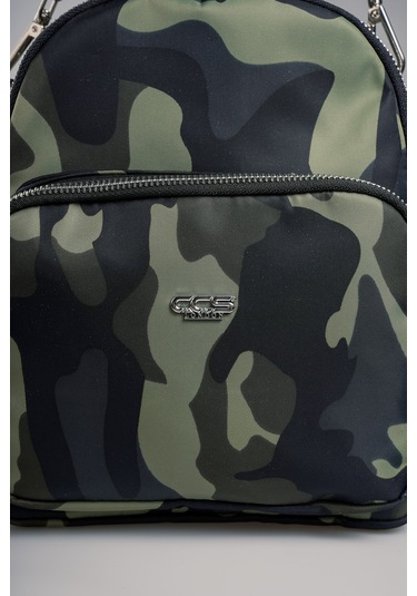 Ççs Kadın Sırt Çantası Ccs18025 Kamuflaj Kamuflaj