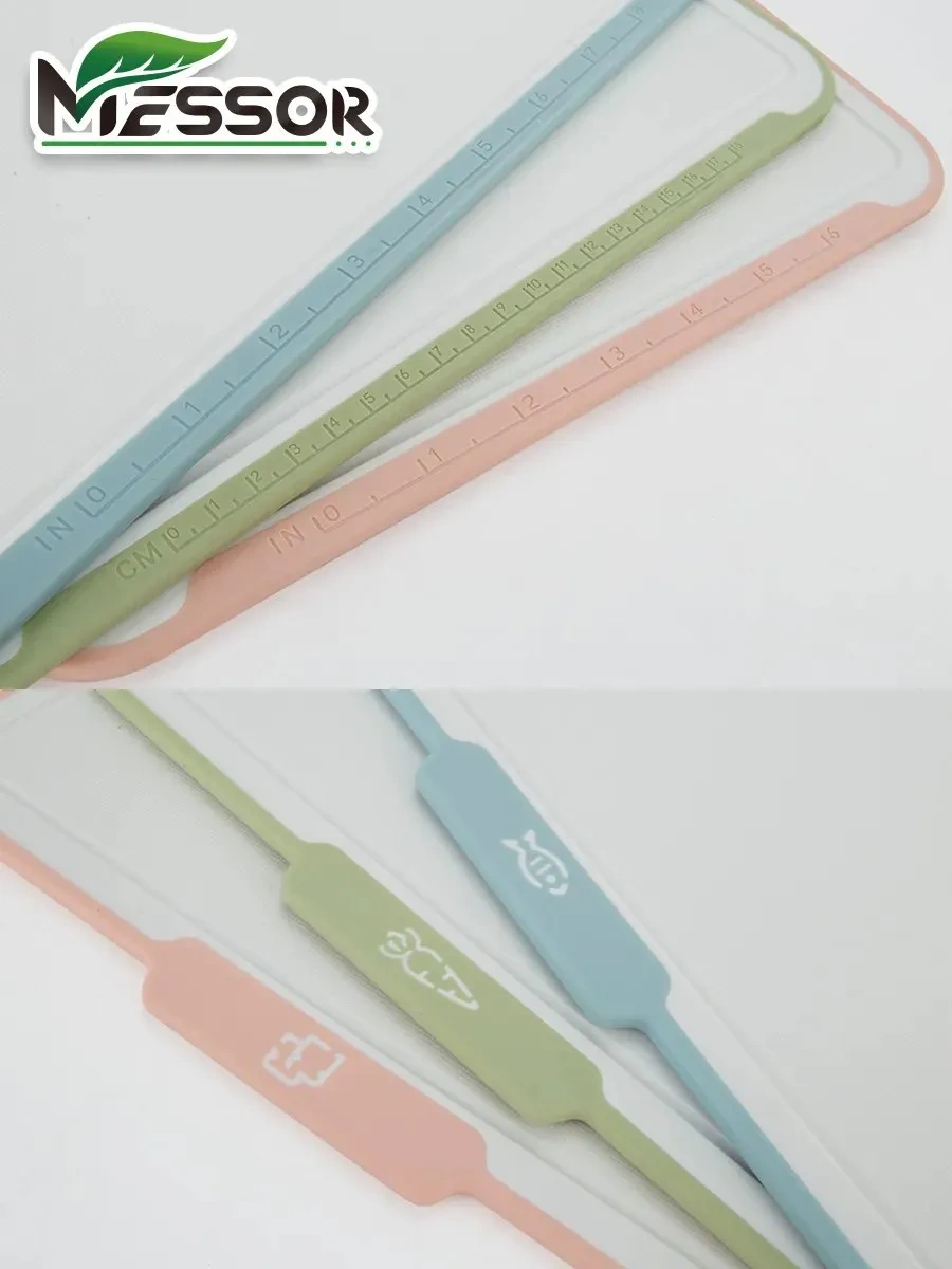 Messor Plastik Kesme Tahtaları Standlı 3 Adet 332674353 Gri