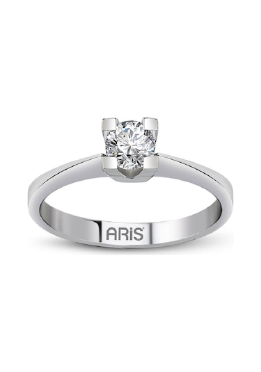 0.30 Karat D Renk Pırlanta Tektaş Yüzük Cenova