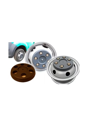 Gradicom Gazel R16 Siyah Delikli Jant Kapakları 180397163