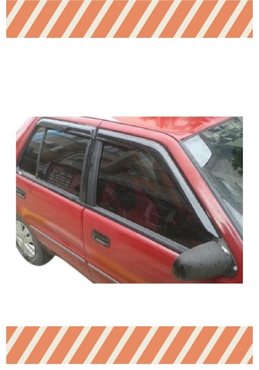 Hyundai Excel Tüm Modellerine Özel 4'lü Mügen Tip Cam Rüzgarlığı