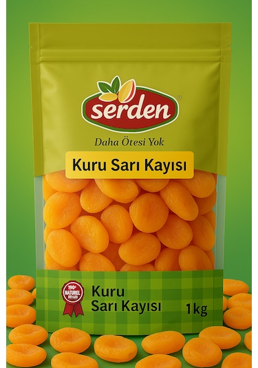 Kuru Kayısı Sarı 1 KG