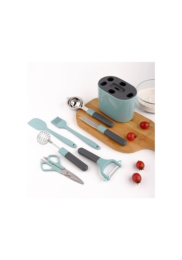 Pazly 5 Adet Paslanmaz Çelik Soyucu Mutfak Gereçleri, Depolama Koltuğu, Dayanıklı Sap, Yumuşak Silikon Çok Renkli