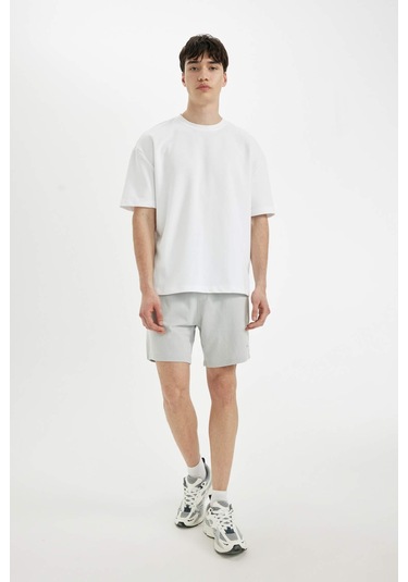 DeFacto Slim Fit Dar Kesim Dar Paça Şort A3893AX24HSGR184