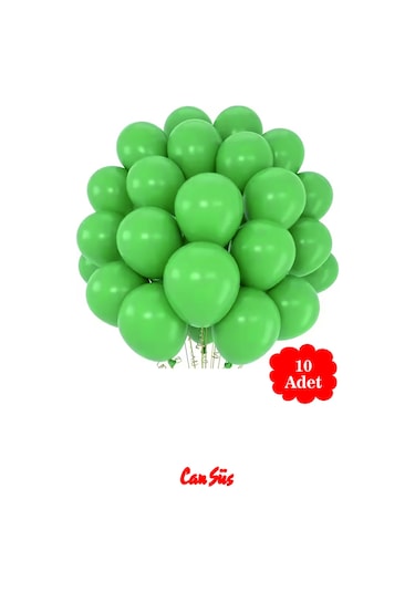 Pastel Balon 12 İnç 10'lu Haki