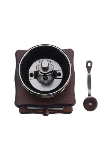 Yeni Ahşap + Metal Manuel Kahve Değirmeni Kahve Makinesi Kahve Makinesi Mutfak Malzemeleri Diy Aracı Hediye