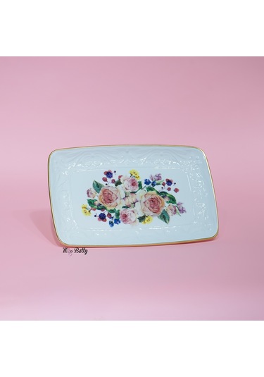 Rose Deluxe Ordövr Tabağı Pembe